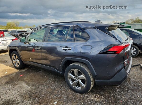 JTMDWRFV8KD503035 2019 TOYOTA RAV4 Gray Trasero izquierdo