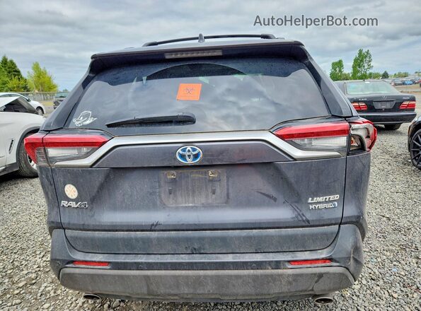 JTMDWRFV8KD511572 2019 TOYOTA RAV4 Gray Вид ззаду