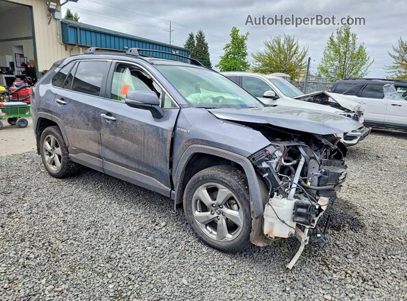 JTMDWRFV8KD511572 2019 TOYOTA RAV4 Gray Передня права чверть