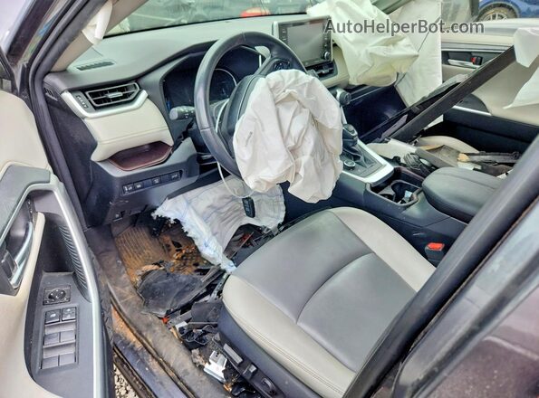JTMDWRFV8KD511572 2019 TOYOTA RAV4 Gray Вид панелі приладів