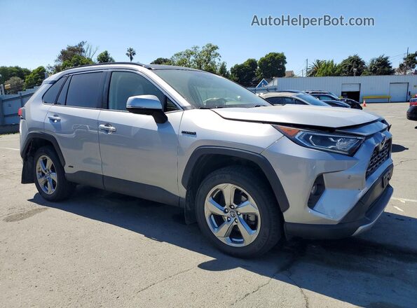 JTMDWRFV9KD500466 2019 TOYOTA RAV4 Серебряный Передняя правая четверть