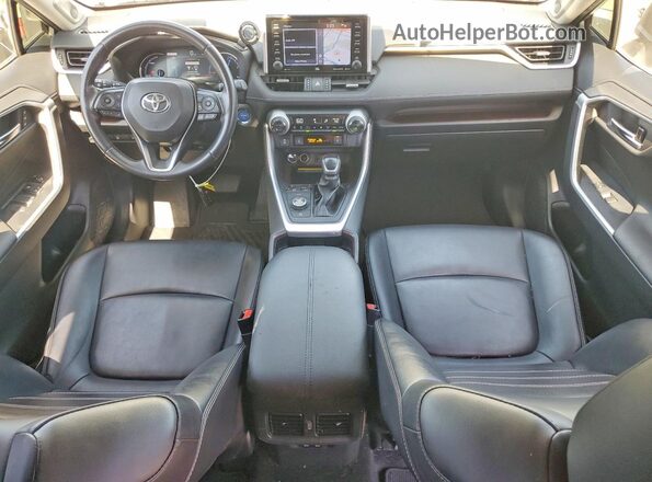 JTMDWRFV9KD500466 2019 TOYOTA RAV4 Серебряный Вид панели приборов