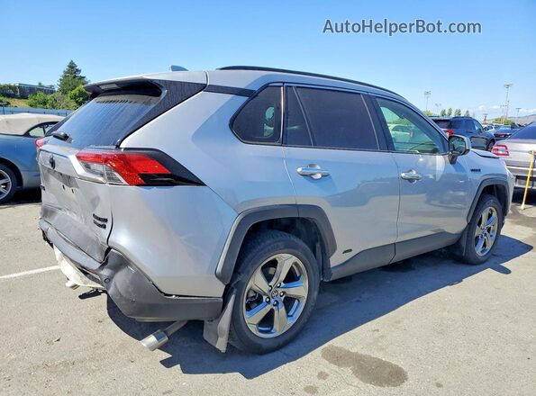 JTMDWRFV9KD500466 2019 TOYOTA RAV4 Серебряный Задняя правая четверть