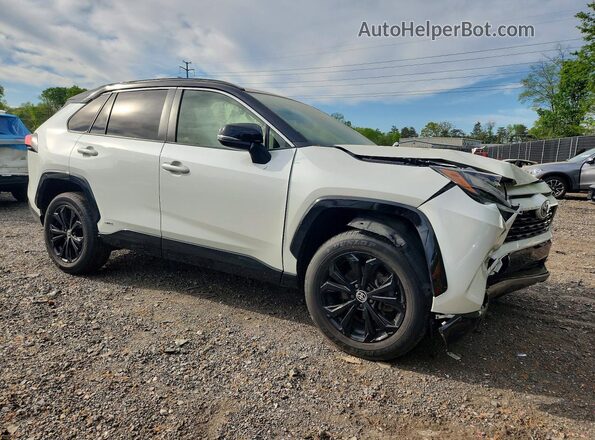 JTME6RFV3ND531687 2022 TOYOTA RAV4 White Передня права чверть