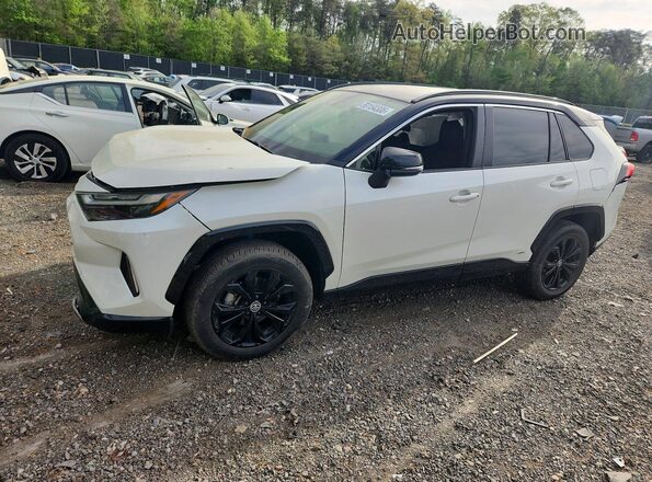 JTME6RFV3ND531687 2022 TOYOTA RAV4 White Передня ліва чверть