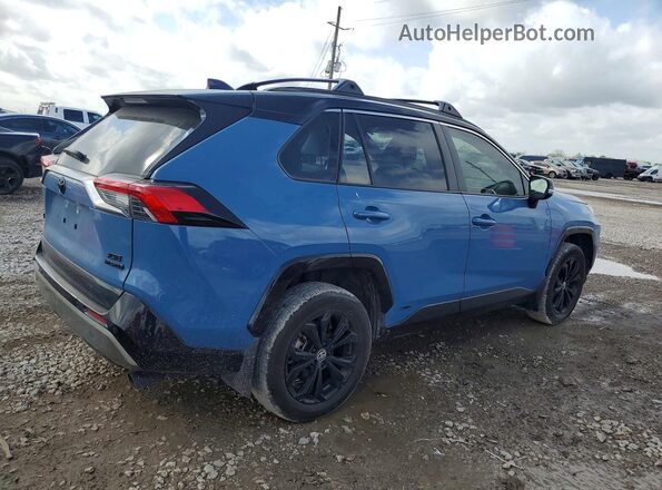JTME6RFV5RD559366 2024 TOYOTA RAV4 Blue Trasero derecho