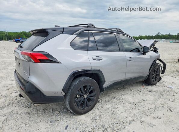 JTME6RFV8SD576197 2025 TOYOTA RAV4 Серебряный Задняя правая четверть