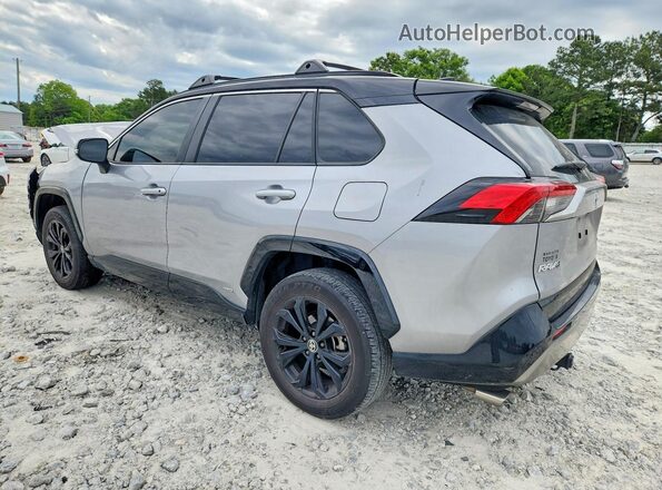 JTME6RFV8SD576197 2025 TOYOTA RAV4 Серебряный Задняя левая четверть