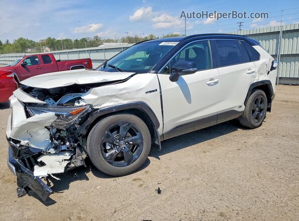 JTME6RFVXMJ006688 2021 TOYOTA RAV4 Белый Передняя левая четверть