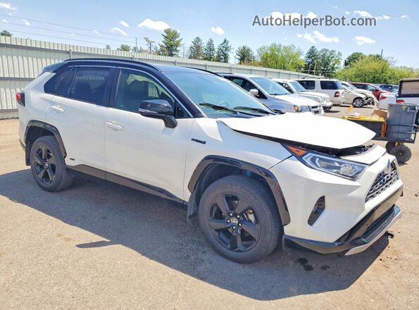 JTME6RFVXMJ006688 2021 TOYOTA RAV4 Белый Передняя правая четверть