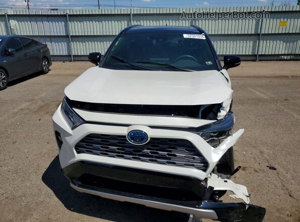 JTME6RFVXMJ006688 2021 TOYOTA RAV4 Белый Вид спереди
