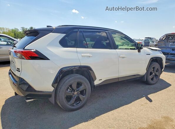 JTME6RFVXMJ006688 2021 TOYOTA RAV4 Белый Задняя правая четверть