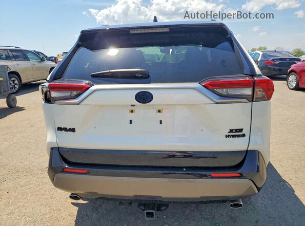 JTME6RFVXMJ006688 2021 TOYOTA RAV4 Белый Вид сзади