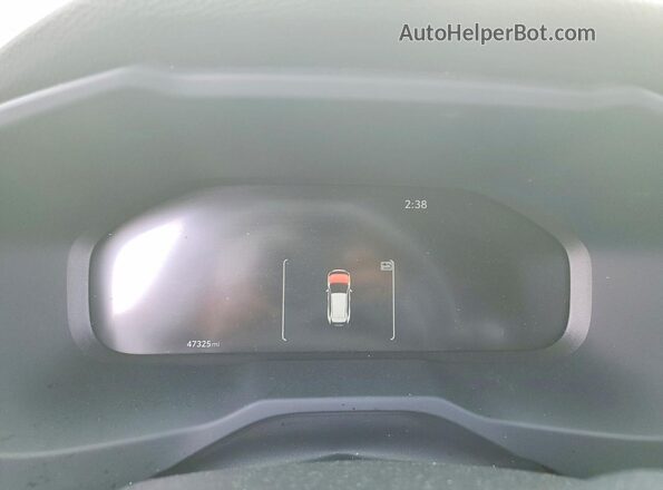 JTMEB3FV2RD208679 2024 TOYOTA RAV4 White Instrument cluster view