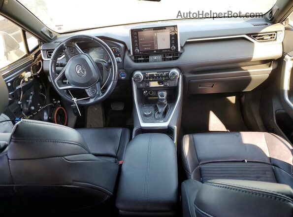 JTMEWRFV0KD521047 2019 TOYOTA RAV4 Gray Dashboard view