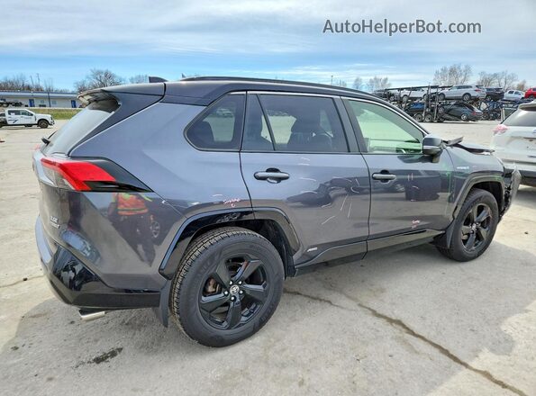 JTMEWRFV7LD540678 2020 TOYOTA RAV4 Gray Trasero derecho