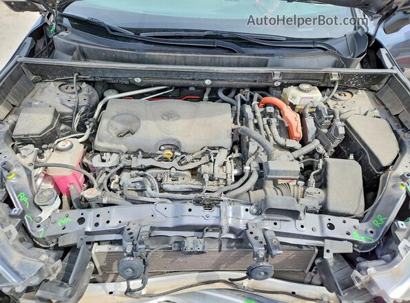 JTMEWRFV7LD540678 2020 TOYOTA RAV4 Gray Vista del compartimento del motor
