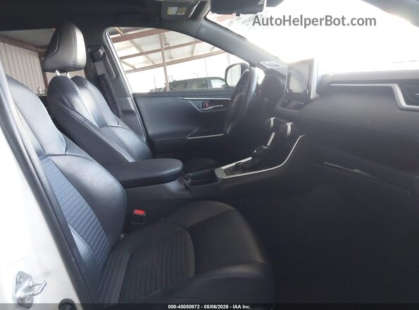 JTMEWRFV8KD513648 2019 TOYOTA RAV4 HYBRID White Widok wnętrza z przodu