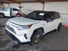 2019 Toyota Rav4 Hybrid Xse White vin: JTMEWRFV8KD513648