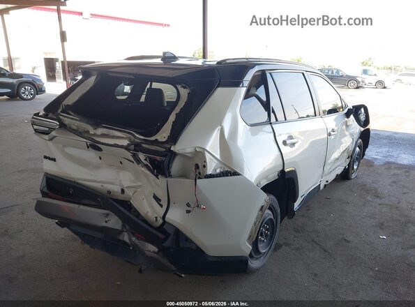 JTMEWRFV8KD513648 2019 TOYOTA RAV4 HYBRID White Tył prawy