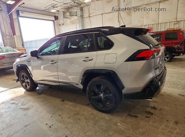 JTMEWRFV8KD522673 2019 TOYOTA RAV4 Silver Rear left