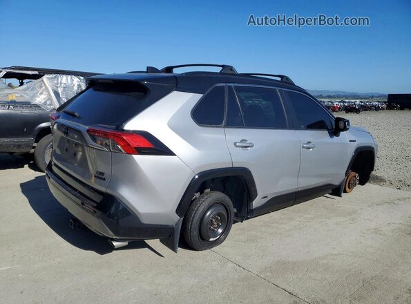 JTMEWRFV8KJ024314 2019 TOYOTA RAV4 Silver Rear right