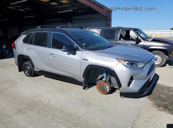 JTMEWRFV8KJ024314 2019 TOYOTA RAV4 Silver Front right