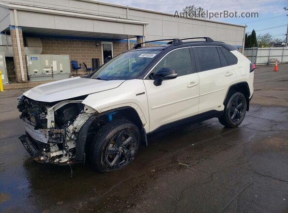 JTMEWRFV8LJ042667 2020 TOYOTA RAV4 Белый Передняя левая четверть