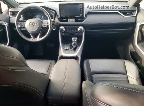 JTMEWRFV8LJ042667 2020 TOYOTA RAV4 Белый Вид панели приборов