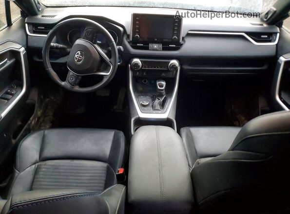 JTMEWRFV9LJ033444 2020 TOYOTA RAV4 Blue Widok deski rozdzielczej