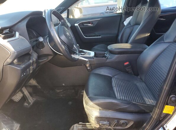 JTMEWRFV9LJ033444 2020 TOYOTA RAV4 Blue Widok wnętrza z przodu