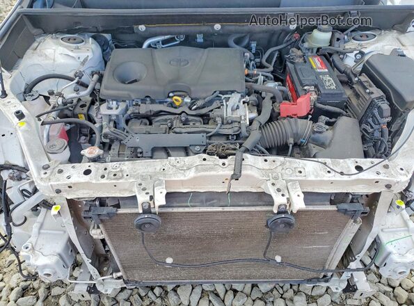 JTMF1RFV1KD037617 2019 TOYOTA RAV4 Белый Вид подкапотного пространства