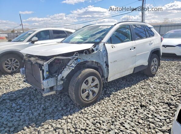 JTMF1RFV1KD037617 2019 TOYOTA RAV4 Белый Передняя левая четверть