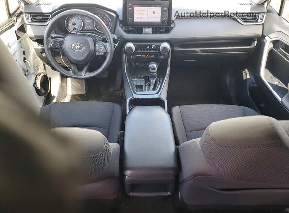 JTMF1RFV1KD037617 2019 TOYOTA RAV4 Белый Вид панели приборов