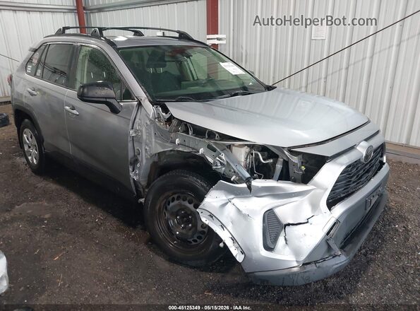 JTMF1RFV1LD051857 2020 TOYOTA RAV4 Silver Widok z przodu