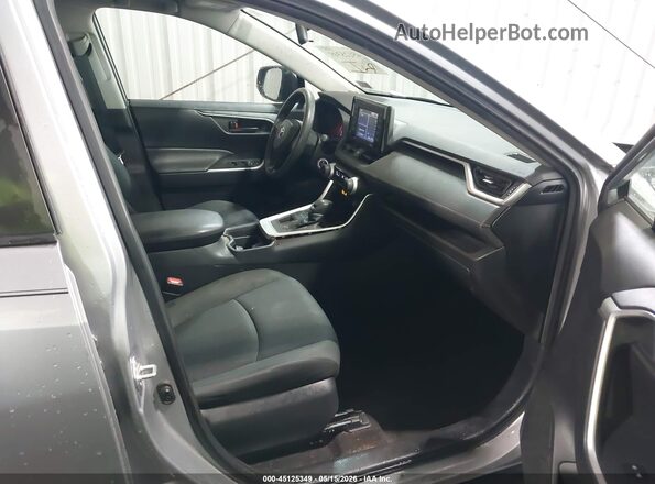 JTMF1RFV1LD051857 2020 TOYOTA RAV4 Silver Widok wnętrza z przodu