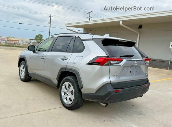 JTMF1RFV3KJ005186 2019 TOYOTA RAV4 Silver Tył prawy