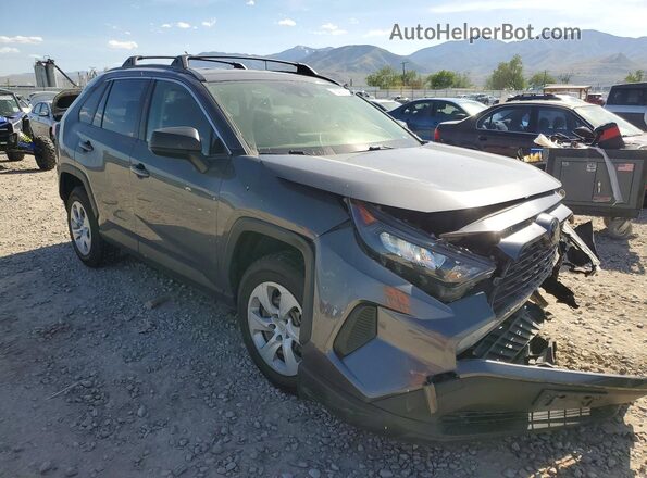 JTMF1RFV5KD008170 2019 TOYOTA RAV4 Серый Передняя правая четверть