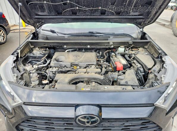 JTMF1RFV5KD031898 2019 TOYOTA RAV4 Black Widok komory silnika
