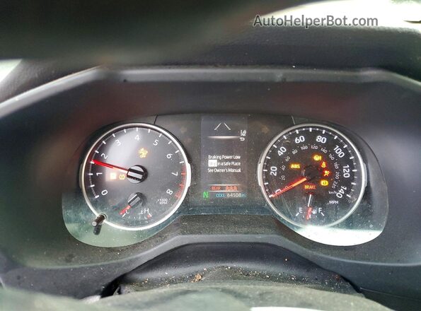 JTMF1RFV5KJ022538 2019 TOYOTA RAV4 Темно-бордовый Вид щитка приборов