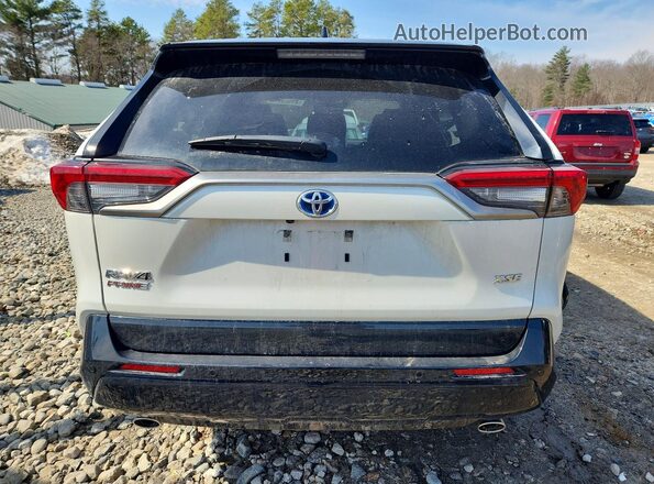 JTMFB3FV3ND099311 2022 TOYOTA RAV4 Белый Вид сзади