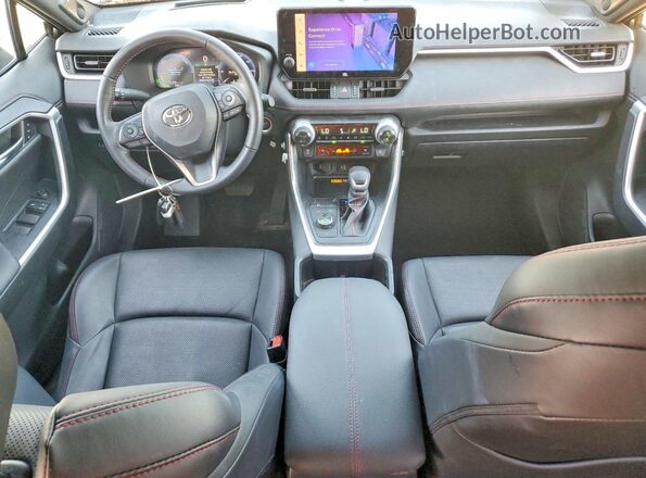 JTMFB3FV8RD173375 2024 TOYOTA RAV4 Серый Вид панели приборов