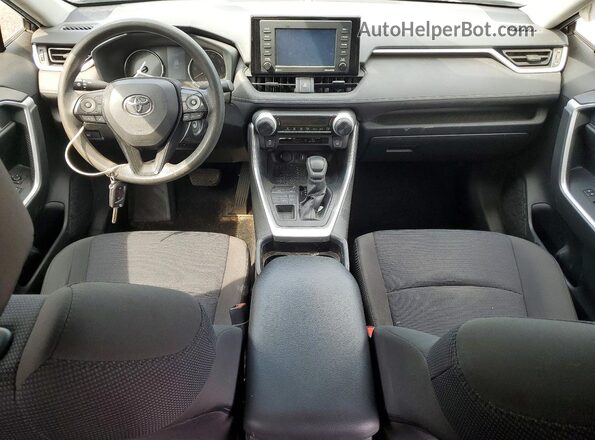 JTMG1RFV1LD529294 2020 TOYOTA RAV4 Черный Вид панели приборов