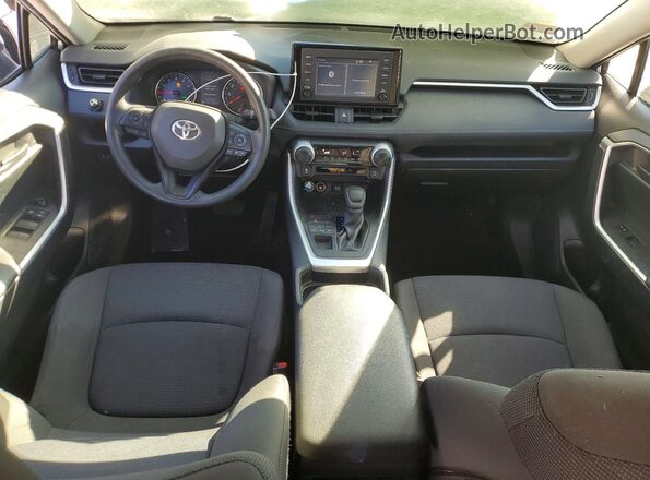 JTMG1RFV6KD044907 2019 TOYOTA RAV4 Silver Առջևի վահանակի տեսք