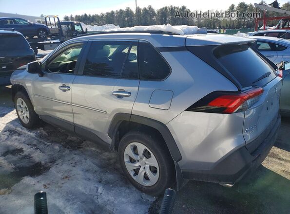 JTMG1RFV6KD044907 2019 TOYOTA RAV4 Silver Հետևի ձախ
