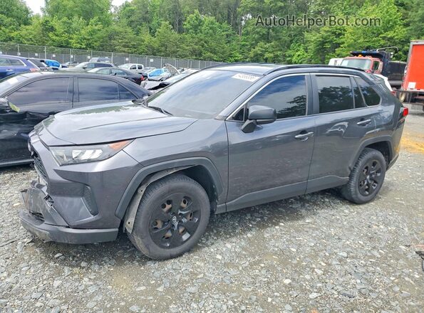 JTMH1RFV2KD011133 2019 TOYOTA RAV4 Gray Vista tres cuartos delantera izquierda