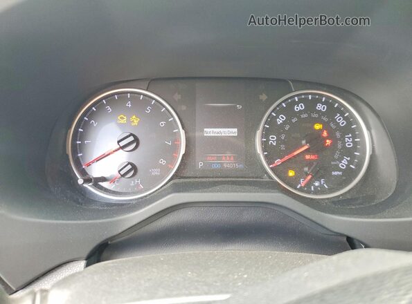 JTMH1RFV2KD011133 2019 TOYOTA RAV4 Gray Vista del cuadro de instrumentos