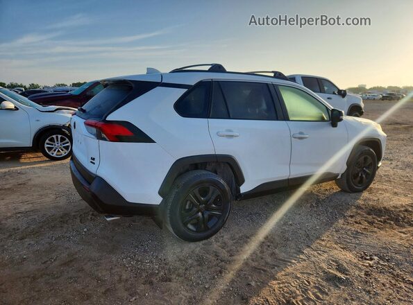 JTMH1RFV4KD511908 2019 TOYOTA RAV4 White უკანა მარჯვენა