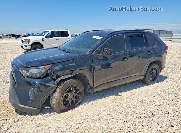 JTMH1RFV9KD035509 2019 TOYOTA RAV4 Black Przód lewy