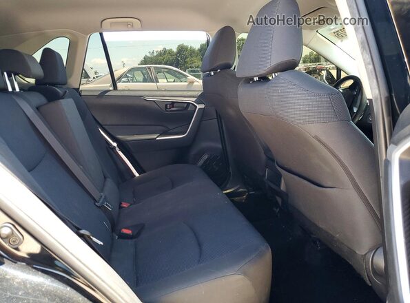 JTMH1RFV9KD035509 2019 TOYOTA RAV4 Black Widok wnętrza z tyłu